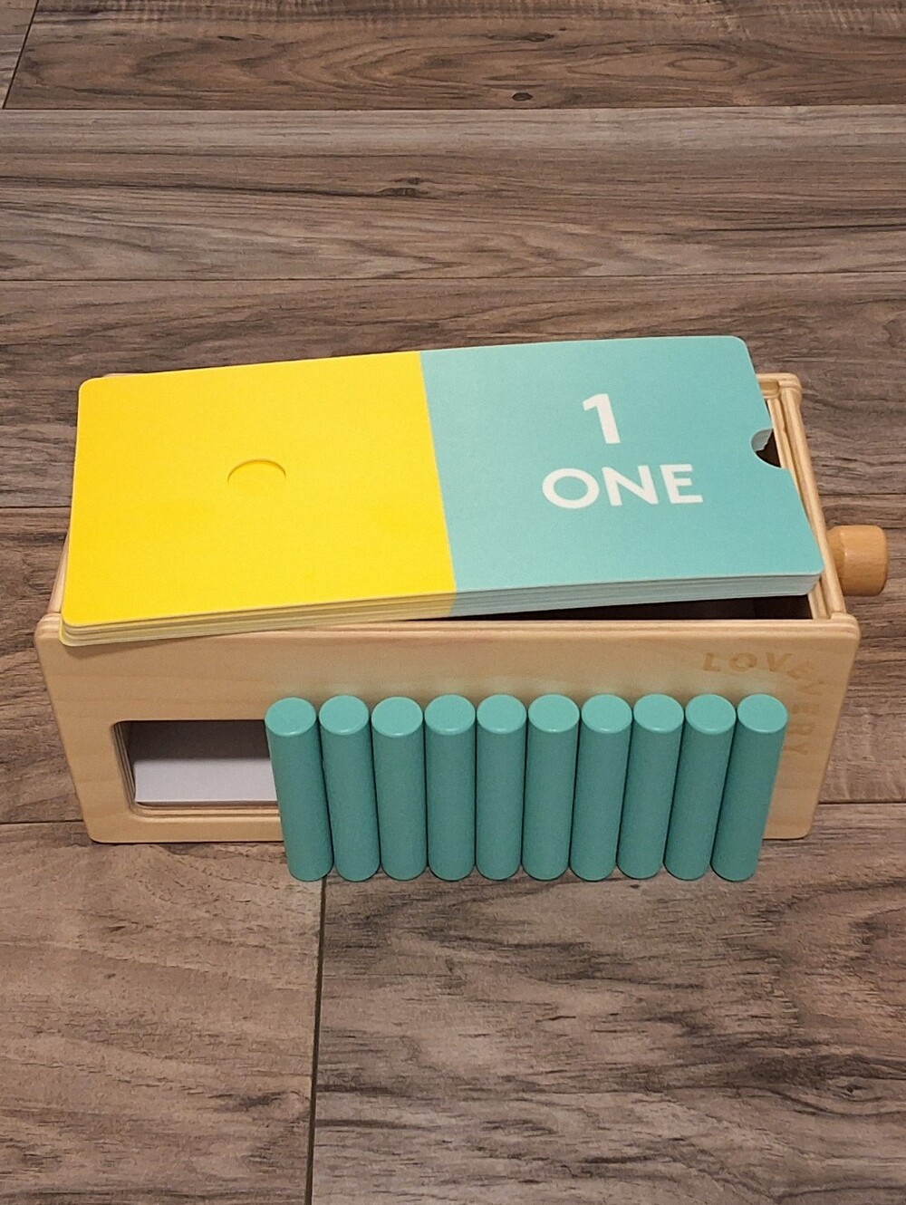 Lovevery Wooden Counting Box The Free Spirit Play Kit Months 34…